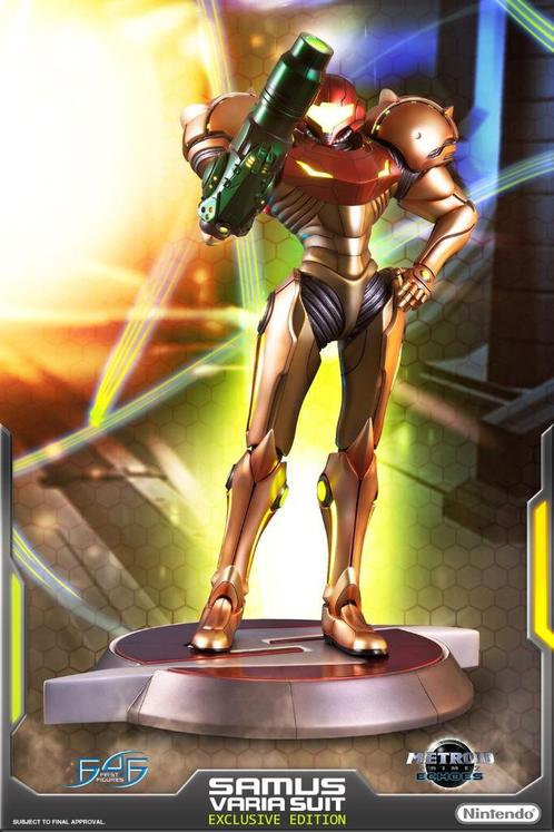 Samus Varia Suit Exclusive Metroid First 4 Figures Neuf !, Collections, Statues & Figurines, Neuf, Enlèvement ou Envoi