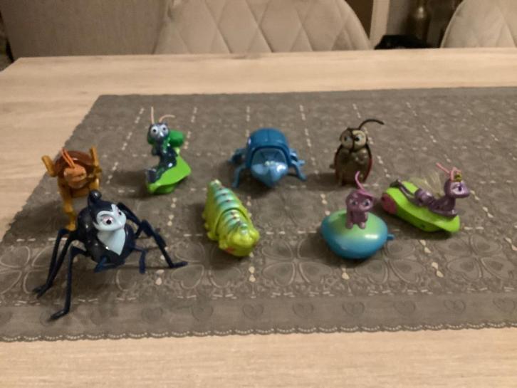 Disney-Pixar een luizenleven verschillende characters (4-10, Verzamelen, Poppetjes en Figuurtjes, Zo goed als nieuw, Ophalen of Verzenden