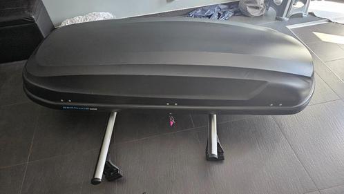 Dakkoffer NORAUTO Bermude 500 dubbelzijdige 524 l - Zwart Ma, Auto diversen, Dakdragers, Zo goed als nieuw, Ophalen