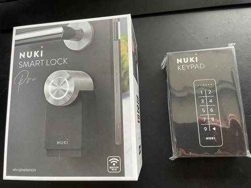 Nuki Smart Lock pro zwart, Doe-het-zelf en Bouw, Hang- en Sluitwerk, Nieuw, Slot, Ophalen
