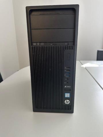 HP Z420 workstation 16GB RAM Intel Xeon CPU E3 512 SSD beschikbaar voor biedingen