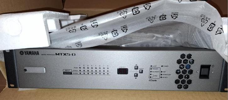 Yamaha MTX5-D Matrix Processor – Nieuwstaat, Nooit Gebruikt, Audio, Tv en Foto, Professionele apparaten, Nieuw, Audio, Ophalen of Verzenden