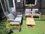salon de jardin, 3ans, bon état, housses lavables, Tuin en Terras, Ophalen, Gebruikt