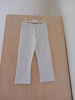 Witte capri broek/driekwart legging maat 134/140 als nieuw, Ophalen of Verzenden, Zo goed als nieuw, Meisje, Broek