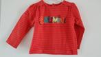 CATIMINI - T-shirt manches longues orange ligné - T.12 mois, Enfants & Bébés, Vêtements de bébé | Taille 74, Fille, Utilisé, Enlèvement ou Envoi