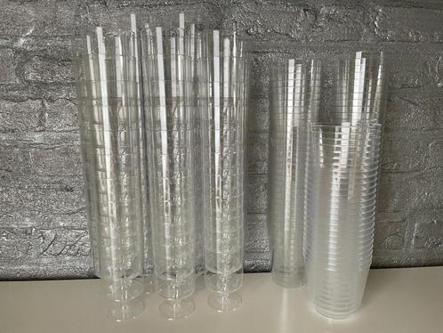 Herbruikbare bekers NIEUW - totaal 154 stuks, Verzamelen, Glas en Drinkglazen, Nieuw, Overige typen, Verzenden
