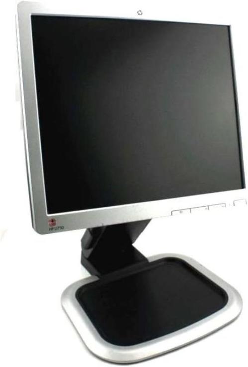 Écran PC HP L1750 17 " LCD Monitor, Informatique & Logiciels, Moniteurs, Comme neuf, DVI, USB-C, VGA, Réglable en hauteur, Rotatif