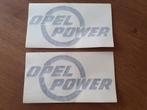 Opel Power - Manta, Ascona, Kadett - stickers Mat zwart, Ophalen of Verzenden, Nieuw