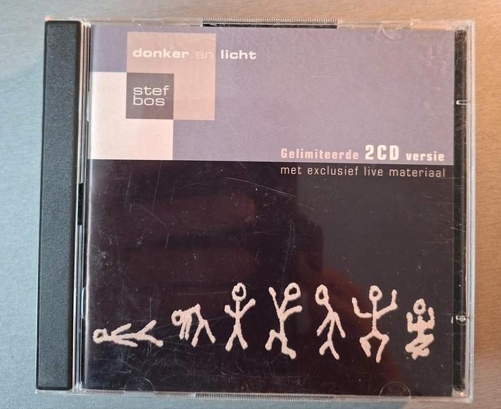 2cd. Stef Bos. Donker en licht.  (Limited edition)., Cd's en Dvd's, Cd's | Nederlandstalig, Gebruikt, Ophalen of Verzenden