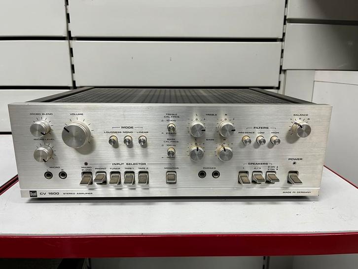 Dubbele CV 1600 geïntegreerde versterker - High-end - 70's, Audio, Tv en Foto, Stereoketens, Ophalen