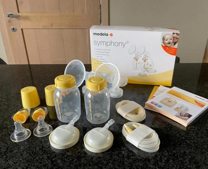 Medela Symphony, dubbele afkolfset, Enfants & Bébés, Aliments pour bébé & Accessoires, Utilisé, Tire-lait, Enlèvement