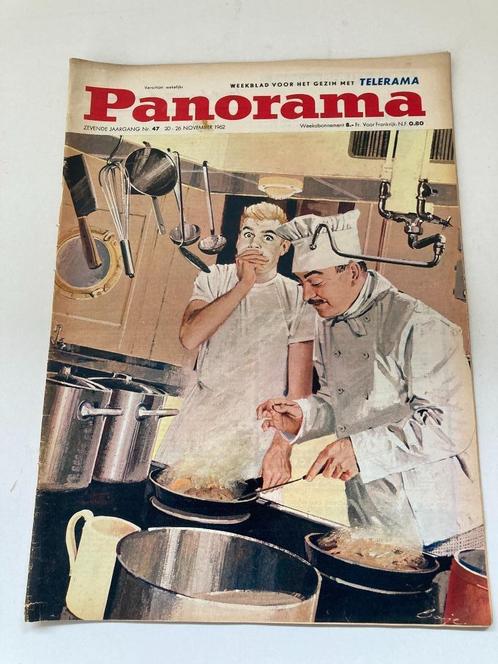 Weekblad PANORAMA nr 47 1962 : Carel Visser, Crossing Molenb, Verzamelen, Tijdschriften, Kranten en Knipsels, Tijdschrift, 1960 tot 1980
