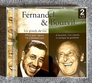 FERNANDEL - BOURVIL /// 2 CD - 29 Titles /// beschikbaar voor biedingen