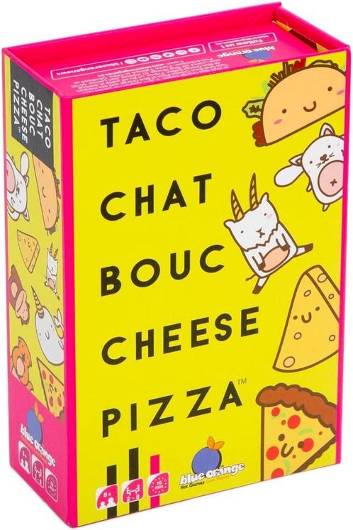 Neuf - Taco Chat Bouc Cheese Pizza, Hobby & Loisirs créatifs, Jeux de société | Jeux de plateau, Neuf, Enlèvement ou Envoi