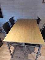 Te koop keuken tafel met vier stoelen, Ophalen of Verzenden