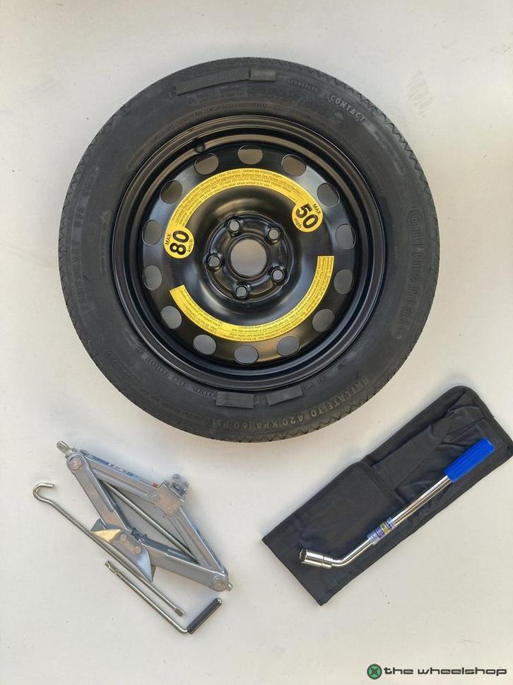 Reservewiel Thuiskomer KIA Niro Hyundai Kona Mazda 6 CX3  17, Auto-onderdelen, Banden en Velgen, Banden en Velgen, Personenwagen