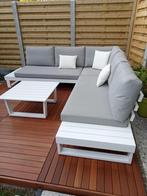 Lounge, Tuin en Terras, Ophalen, 5 zitplaatsen, Bijzettafel, Aluminium