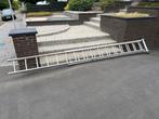 Schuifladder, Doe-het-zelf en Bouw, Ladders en Trappen, Ophalen, Gebruikt, 4 meter of meer