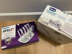 Égouttoir Philips +Stérilisateur Chicco + Biberon Avent, Enlèvement ou Envoi, Comme neuf, Stérilisateur