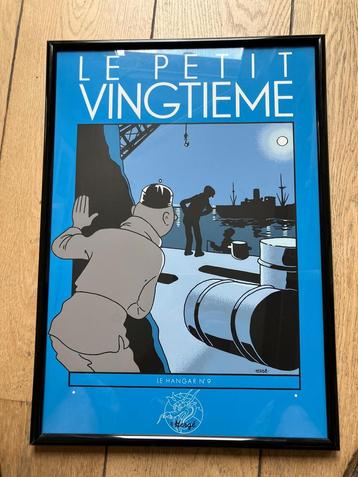 Tintin estampe sérigraphiée Lotus bleu 1990 Herge, Enlèvement ou Envoi