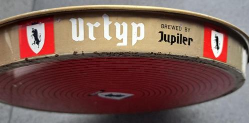 Ancien plateau à bière Jupiler Urtyp, Verzamelen, Biermerken, Gebruikt, Overige typen, Jupiler, Ophalen of Verzenden