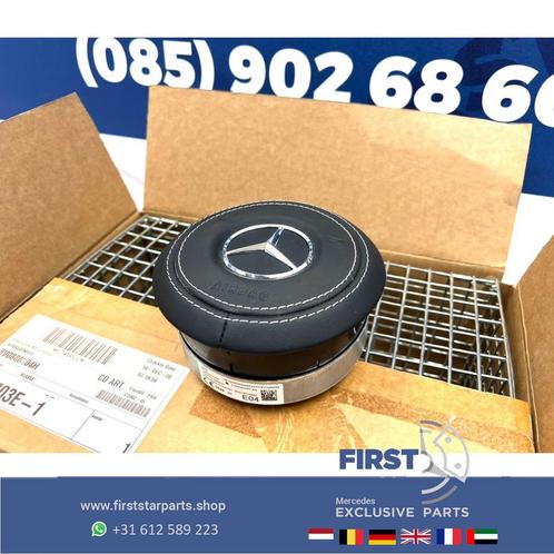 STUUR AIRBAG LEER A45s CLA45s GLA45s C63s E63s GLC63s GLE63s, Auto-onderdelen, Dashboard en Schakelaars, Mercedes-Benz, Gebruikt