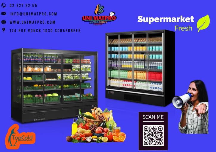 vitrine frigo supermarket, Verzamelen, Biermerken, Nieuw, Ophalen of Verzenden