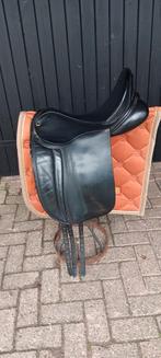 Super fijn Luxe Engels Trophy dressuurzadel 17,5 inch, Ophalen of Verzenden, Zo goed als nieuw