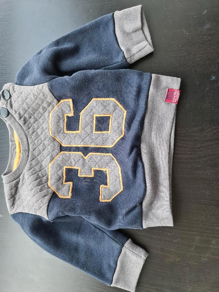 trui, broek, jogging Tricky Tracks 6m / 68cm, Kinderen en Baby's, Babykleding | Maat 68, Zo goed als nieuw, Ophalen of Verzenden