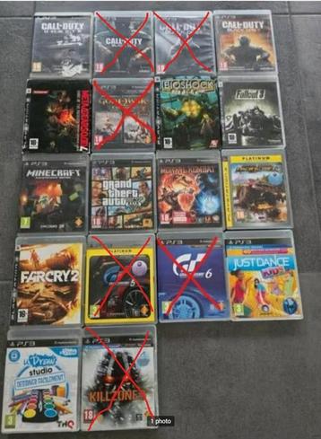 Playstation 3-games in een set of per stuk beschikbaar voor biedingen