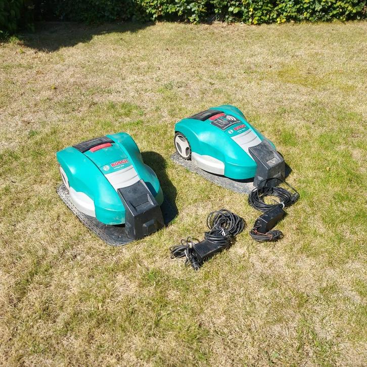 Bosh indego 800 en 1000, Tuin en Terras, Robotmaaiers, Gebruikt, Ophalen