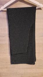 Glitter broek smal, Zwart, Zo goed als nieuw, Maat 36 (S), Lang