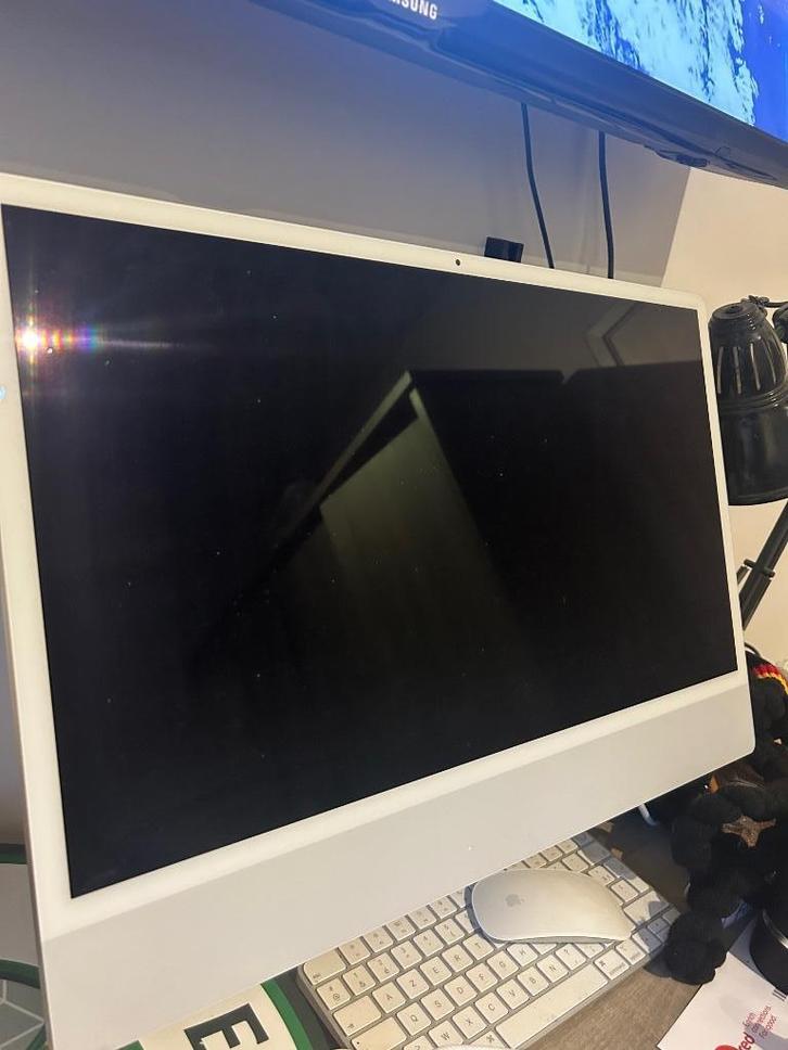 Imac 24-inch M1 chip, Computers en Software, Apple Desktops, Zo goed als nieuw, iMac, Ophalen