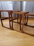 G-Plan nested sidetables (set van 3), Huis en Inrichting, Ophalen, Gebruikt, Teakhout