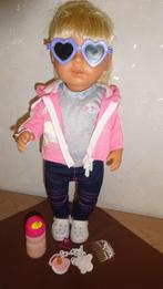 BABY BORN GROTE ZUS + ACCESOIRES, Kinderen en Baby's, Ophalen, Zo goed als nieuw, Babypop