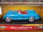 Corvette 1954 1/18 ERTL, Hobby en Vrije tijd, Modelauto's | 1:18, Ophalen of Verzenden, Zo goed als nieuw, Auto, ERTL