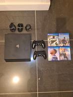 Sony PlayStation 4 Pro 1TB | 2 Controllers | 4 Games, Games en Spelcomputers, Spelcomputers | Sony PlayStation 4, Met games, Met 2 controllers