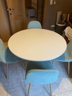 Ensemble de table à manger et chaises, Huis en Inrichting, Tafels | Eettafels, Ophalen, Zo goed als nieuw