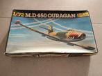 Heller Ouragan MD 450, Hobby & Loisirs créatifs, Modélisme | Avions & Hélicoptères, Enlèvement ou Envoi, Comme neuf, 1:72 à 1:144