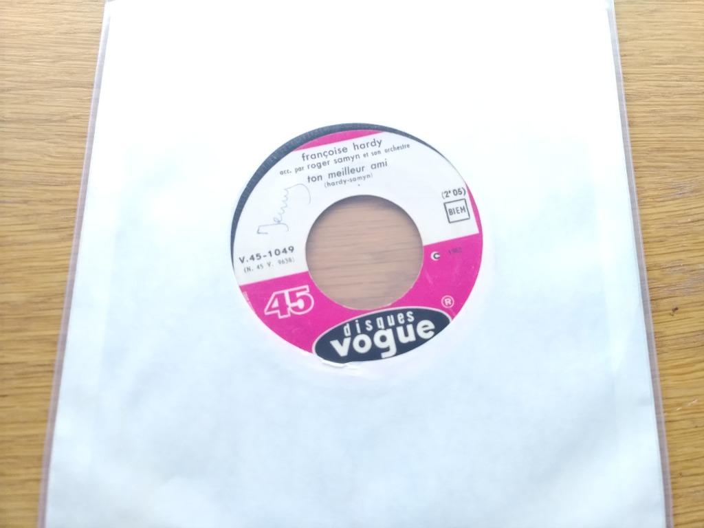 45T FRANCOISE HARDY-----TON MEILLEUR AMI--, Enlèvement ou Envoi, Single, Utilisé, Pop