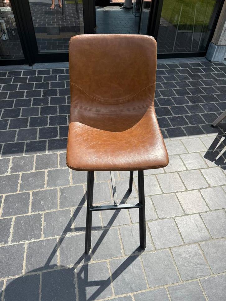Hoge Barstoelen 6 stuks, Huis en Inrichting, Barkrukken, Gebruikt, Ophalen