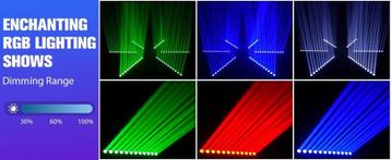 HALLOWEENPROMO Nieuwe First Class 12 x 50W Rgbw Led Moving beschikbaar voor biedingen