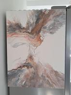 Abstract Modern Acryl canvas 60*80cm "vulkaan", Antiek en Kunst, Kunst | Schilderijen | Modern, Ophalen