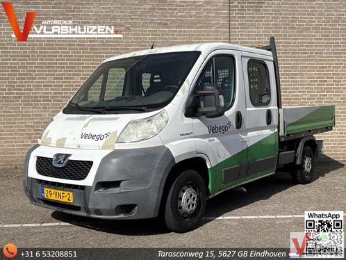 Peugeot Boxer 333 2.2 HDI L2 Dubbel Cabine - Open Laadbak |, Auto's, Bestelwagens en Lichte vracht, Bedrijf, ABS, Centrale vergrendeling