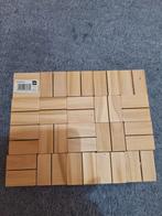 Vierkante houten kubus met gleuf voor uitnodiging, Ophalen of Verzenden, Nieuw, Knutselwerk