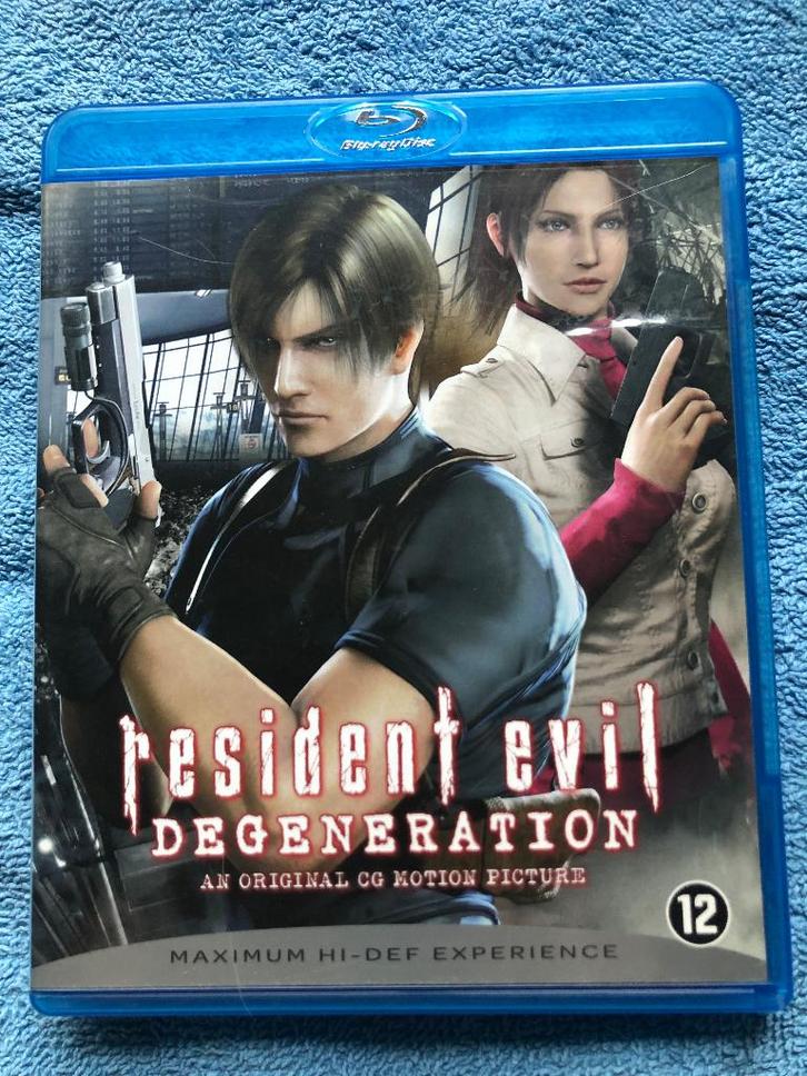 Blu-ray Resident Evil Degeneration, CD & DVD, Blu-ray, Comme neuf, Action, Enlèvement ou Envoi