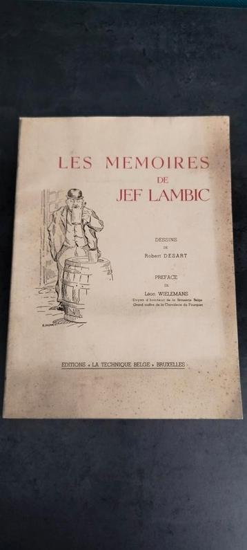 Les memoires de Jef Lambic beschikbaar voor biedingen