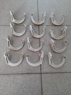 12 gootbeugels in pvc diameter 70 mm, Ophalen of Verzenden, Zo goed als nieuw, PVC