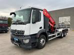Mercedes Arocs 2636 - 2017 - Automaat - Laadkraan & CS, Auto's, Vrachtwagens, Automaat, Achterwielaandrijving, Euro 6, Electronic Stability Program (ESP)