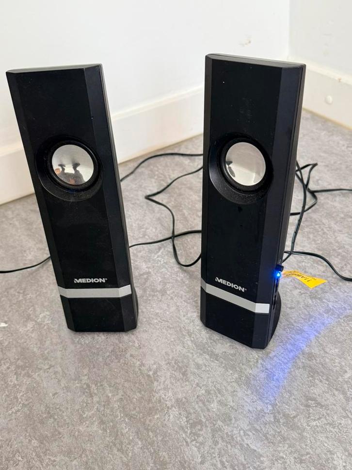 Haut-parleur PC ordinateur Medion, Informatique & Logiciels, Enceintes Pc, Comme neuf, Enlèvement ou Envoi